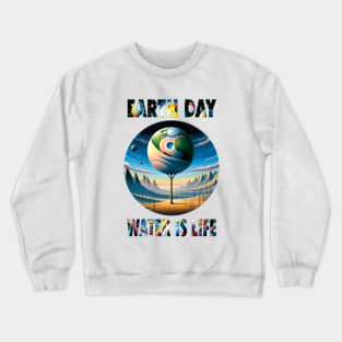 Earth Day 2024 Crewneck Sweatshirt